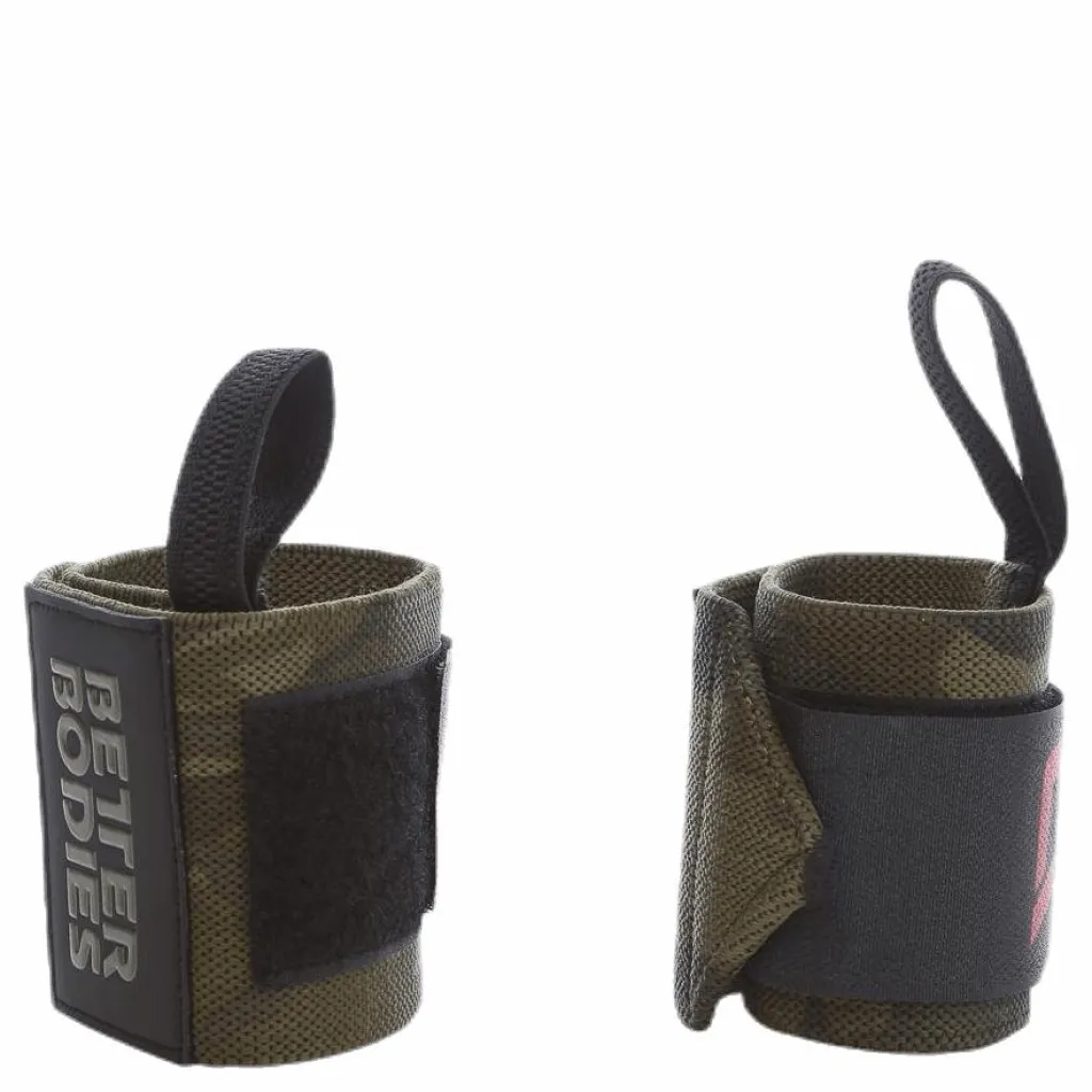 BB camo wrist wraps Patterned/Green*Better Bodies New