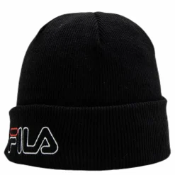 Beanie Leniar Outline Logo Black*Fila
