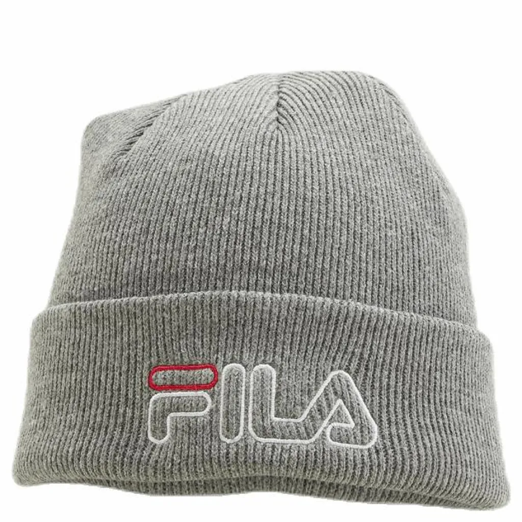 Beanie Leniar Outline Logo Grey*Fila Sale
