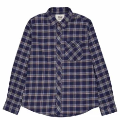 Beaver Creek Shirt Navy Blue Check*Tuxer Hot