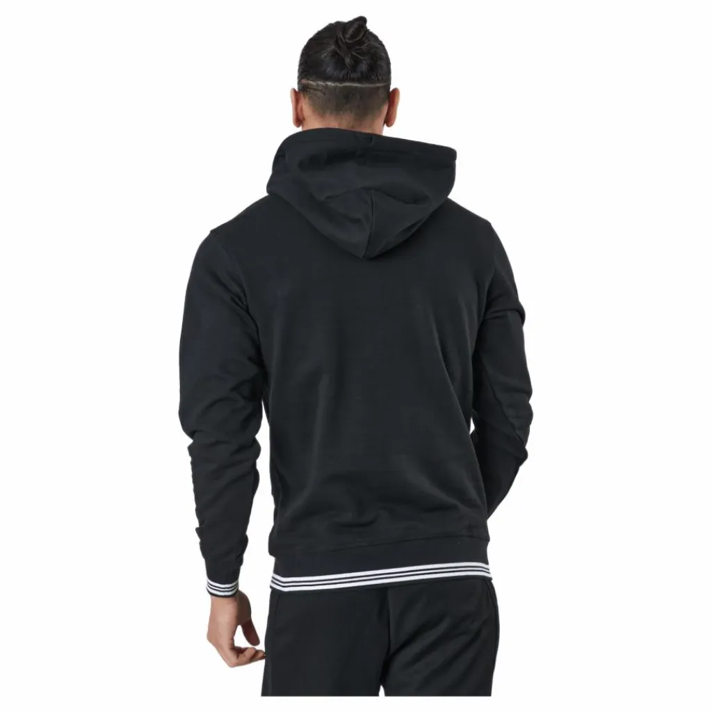 Bela Po Hoody-slimfit Black/white*Wilson Sale