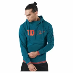 Bela Po Hoody-slimfit Blue Coral/fiesta*Wilson Hot