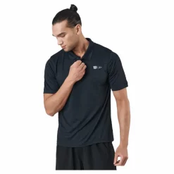 Bela Stripe Polo Ii Black*Wilson New
