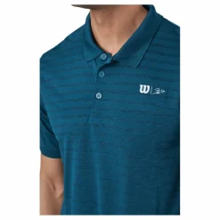 Bela Stripe Polo Ii Blue Coral*Wilson Discount