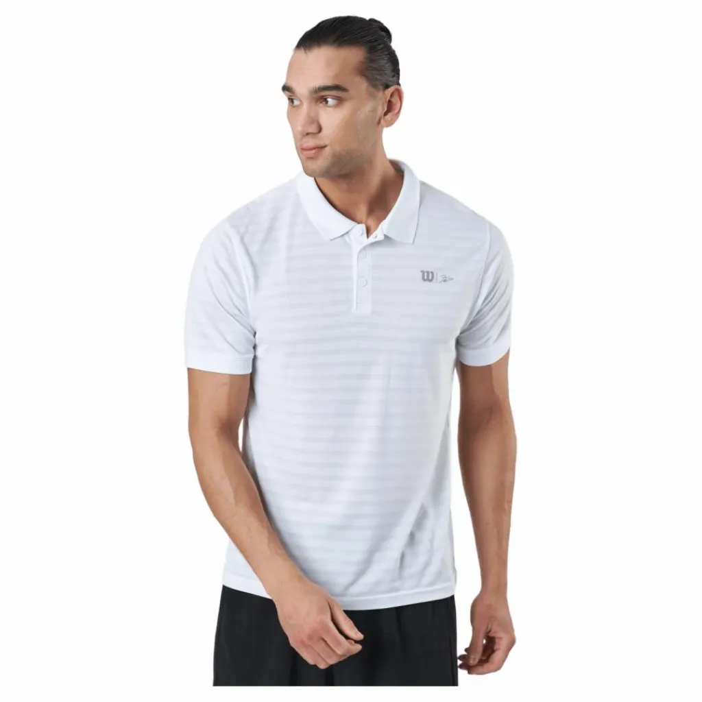 Bela Stripe Polo Ii White*Wilson Discount
