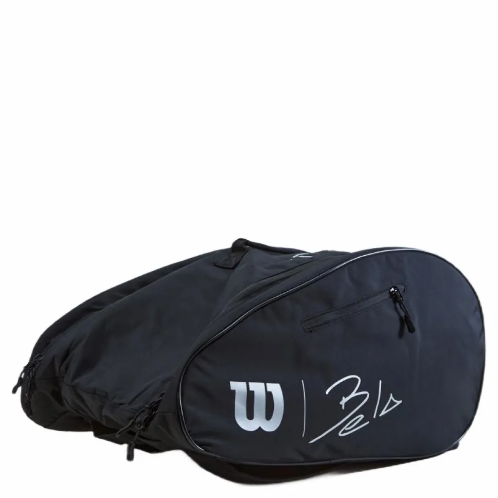 Wilson Bela Super Tour Bag Padel Black Svart Best