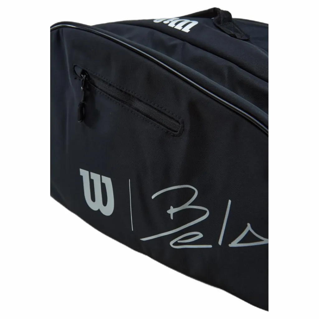 Wilson Bela Super Tour Bag Padel Black Svart Best