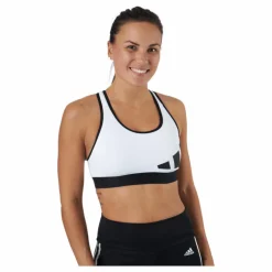 Believe This 3Bar Logo Bra White / Black*adidas Outlet