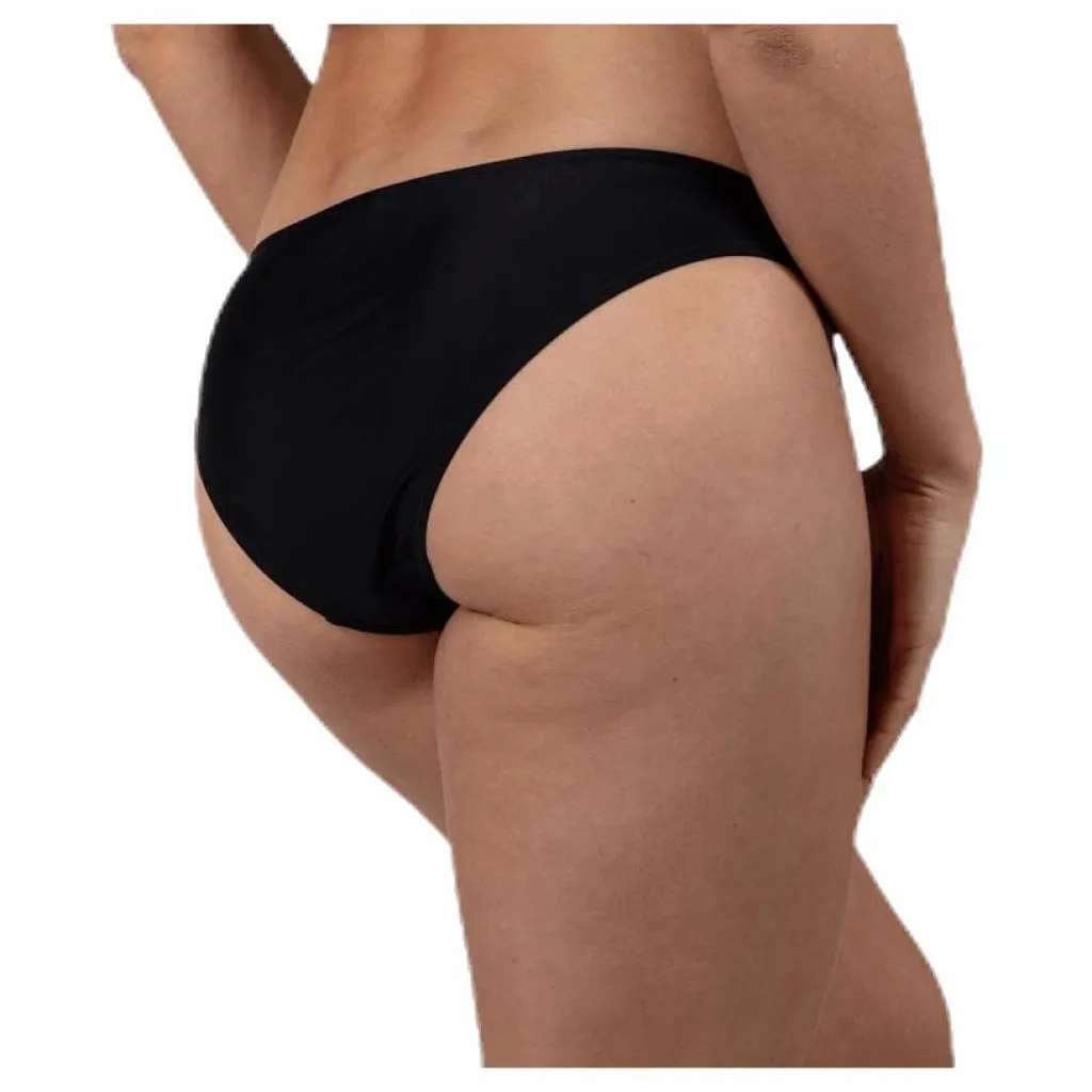 Pieces Belin Bikini Brief Black Svart Discount