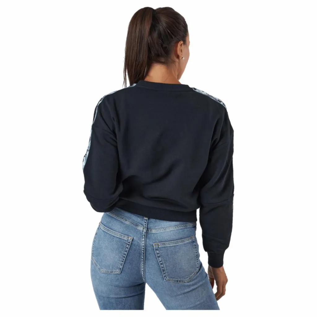 Bettens Cropped Crew Sweat 80001- Moonless Night*Fila Online