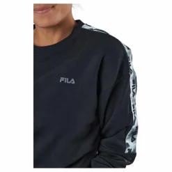 Bettens Cropped Crew Sweat 80001- Moonless Night*Fila Online