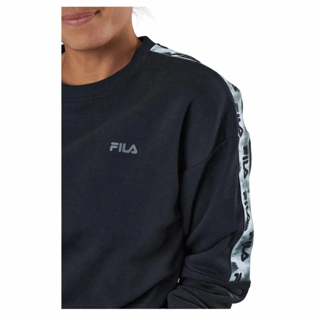 Bettens Cropped Crew Sweat 80001- Moonless Night*Fila Online