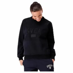 Svea Betty Crew Black Svart Discount