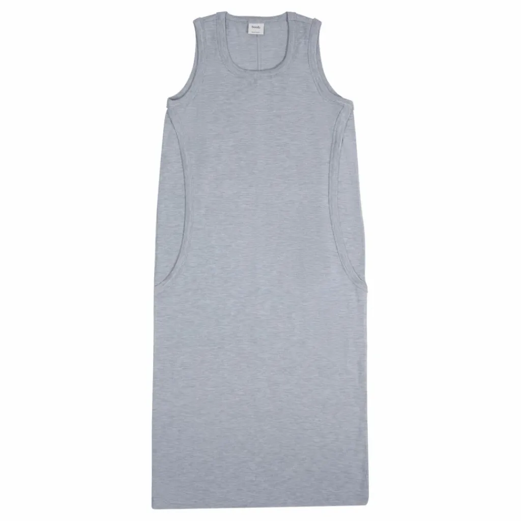Bff S/l Dress Grey Melange*Boob Discount