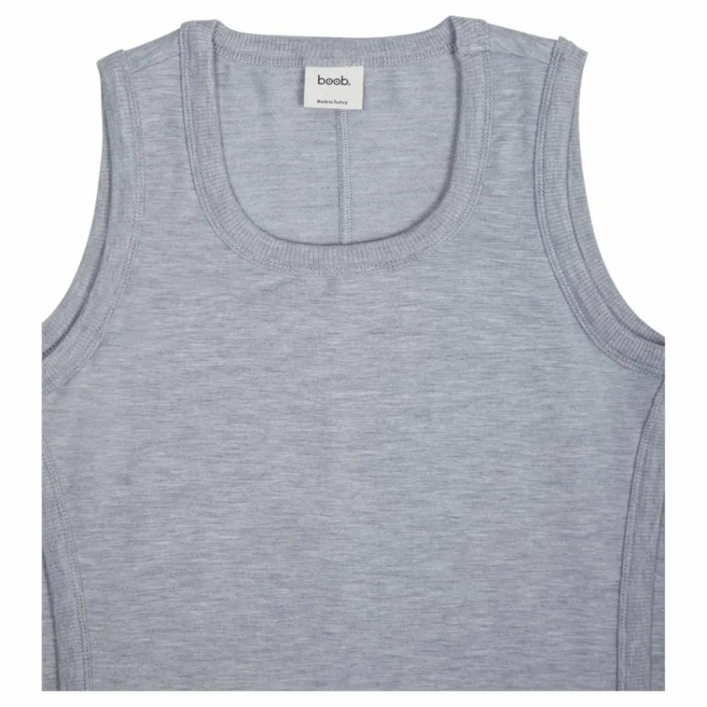 Bff S/l Dress Grey Melange*Boob Discount