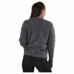 Bibi Ls Knit Cardigan Grey*Pieces