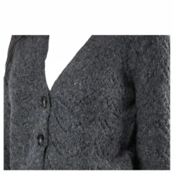 Bibi Ls Knit Cardigan Grey*Pieces