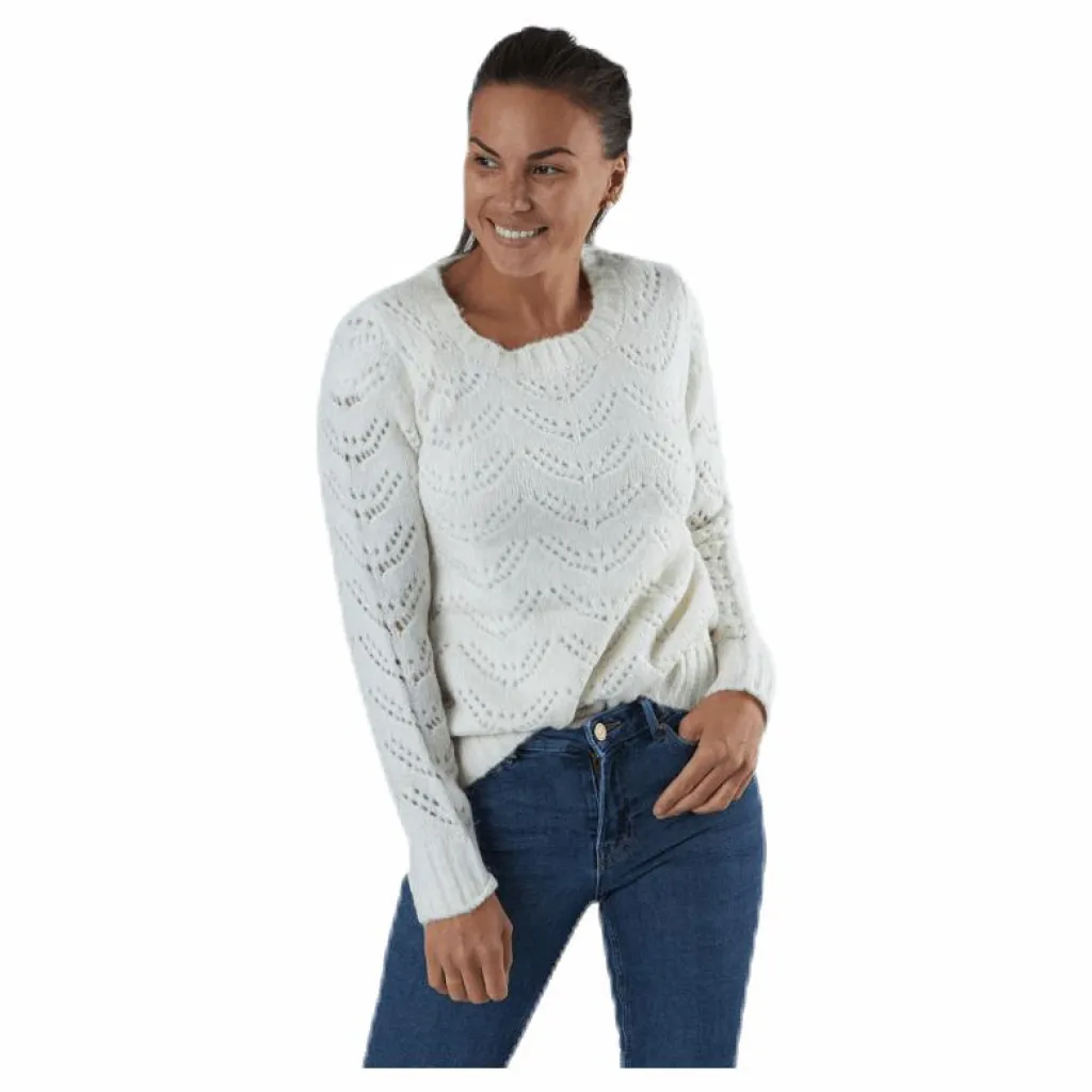 Bibi Ls Knit White*Pieces Discount