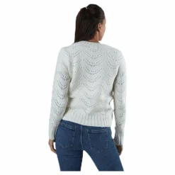 Bibi Ls Knit White*Pieces Discount