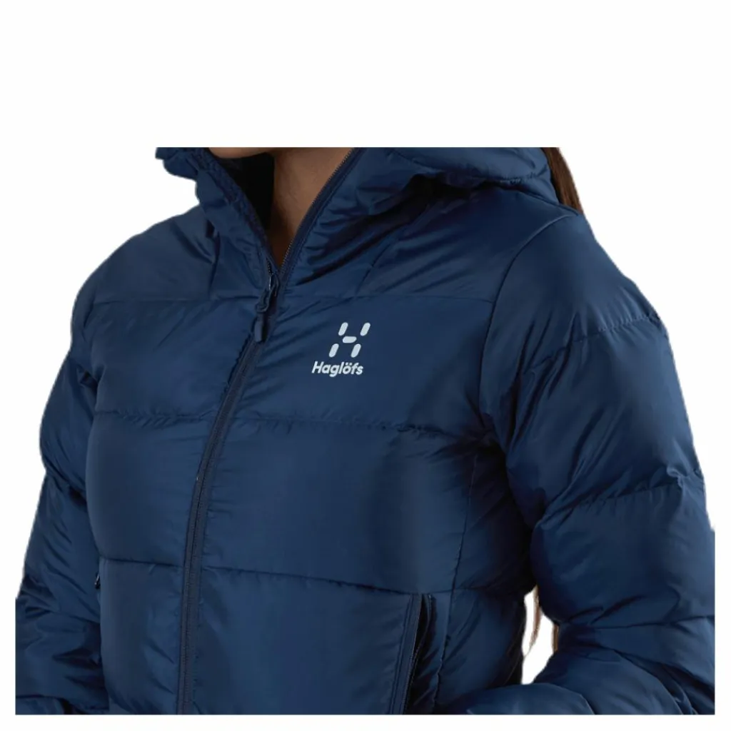 Haglöfs Bield Down Hood Blue Blå Best