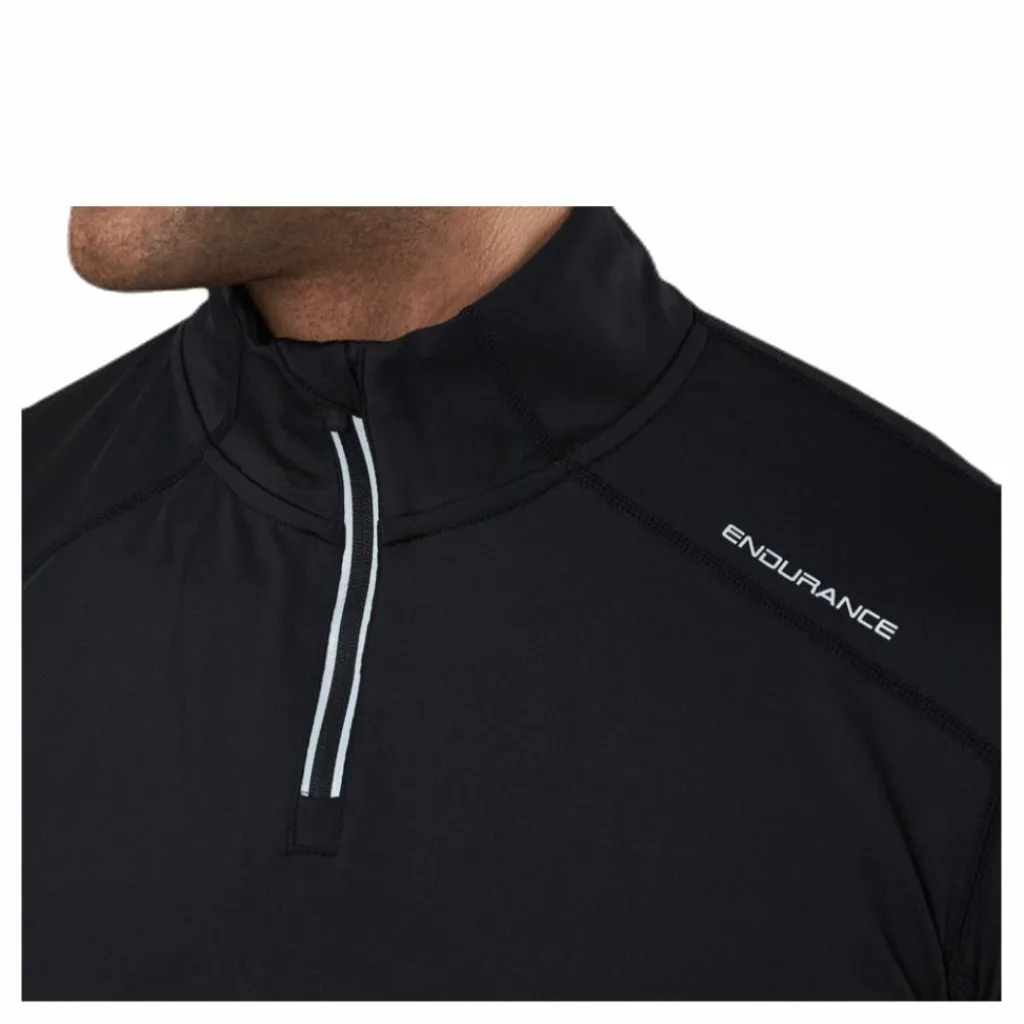Endurance Biens Midlayer Black Svart Discount