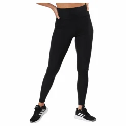 adidas Big Logo Sport Tights Black / Black / White Svart Outlet
