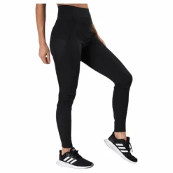 adidas Big Logo Sport Tights Black / Black / White Svart Outlet