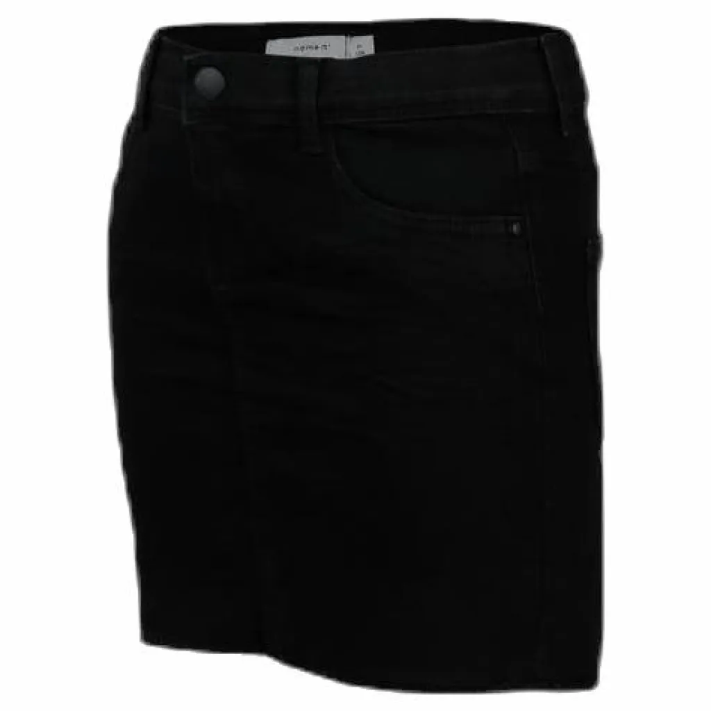 Name It Bilura Denim 7083 Skirt Black Svart Outlet