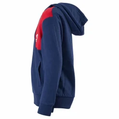 Fila Bingöl Jacket With Hood 53002 - Medieval Blue-true Red Blå New