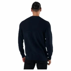 Blacamp Knit Structure Crew Neck Blue*Jack & Jones New
