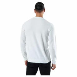 Blacamp Knit Structure Crew Neck White*Jack & Jones Hot