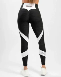 Gavelo & White Swirl Tights Black Discount