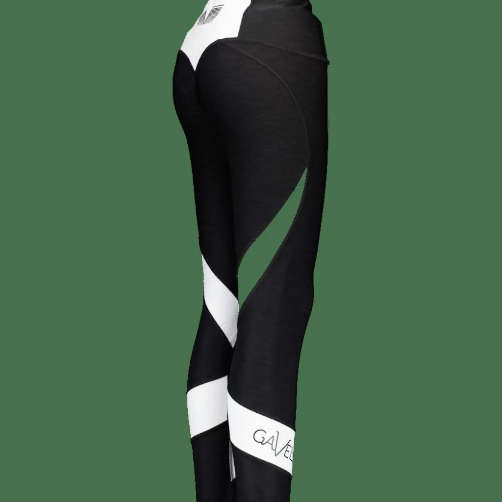 Gavelo & White Swirl Tights Black Discount