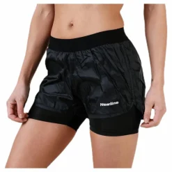 Newline Black 2-Lay Shorts Black Svart