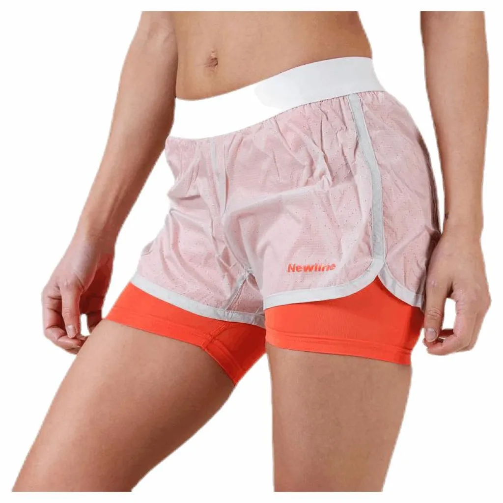 Newline Black 2-Lay Shorts Blue Blå Best