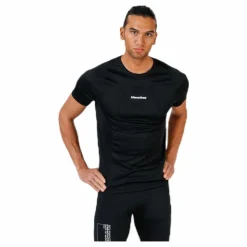 Newline Black Tech Tee Black Svart Hot
