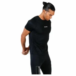 Newline Black Tech Tee Black Svart Hot