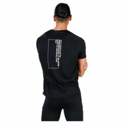 Newline Black Tech Tee Black Svart Hot