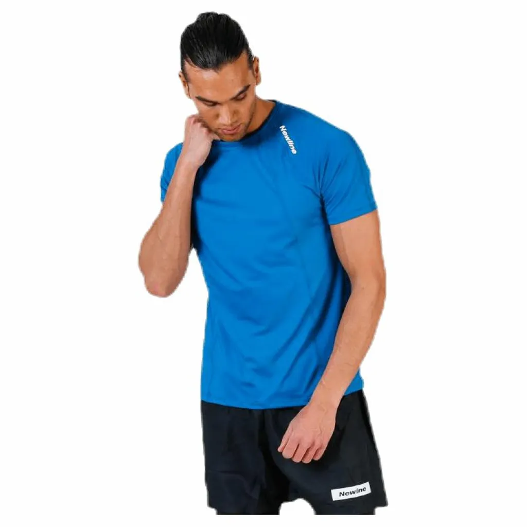 Newline Black Tee Blue Blå Best