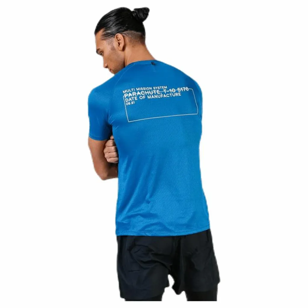 Newline Black Tee Blue Blå Best