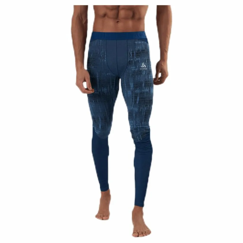 Odlo Blackcomb Bottom Long Blue Blå New