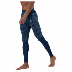 Odlo Blackcomb Bottom Long Blue Blå New