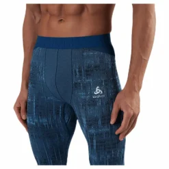 Odlo Blackcomb Bottom Long Blue Blå New