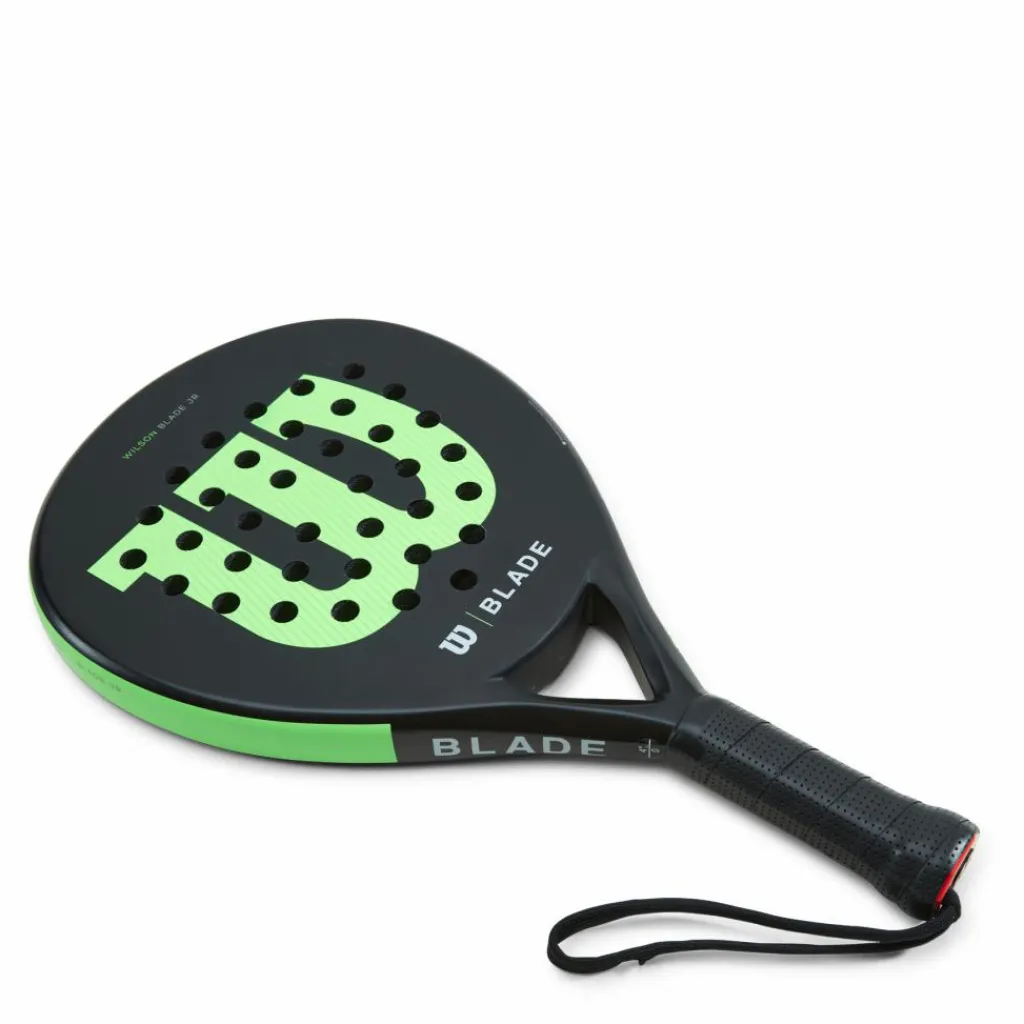 Wilson Blade Junior V2 Padel Black/green Svart Sale