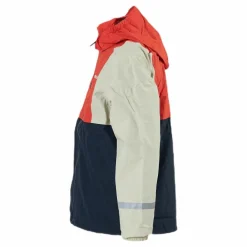Didriksons Block Kids Jacket Blue/Red Blå och Röd