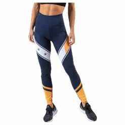 Tommy Hilfiger Sport Block Legging Stars Full Length Blue Blå Best