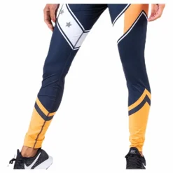 Tommy Hilfiger Sport Block Legging Stars Full Length Blue Blå Best