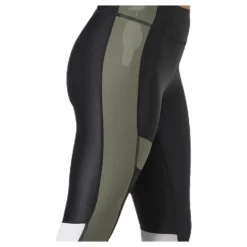 Blocked Compression Tights Green*BLACC Outlet