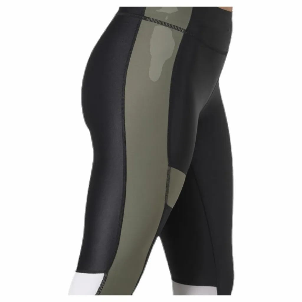 Blocked Compression Tights Green*BLACC Outlet