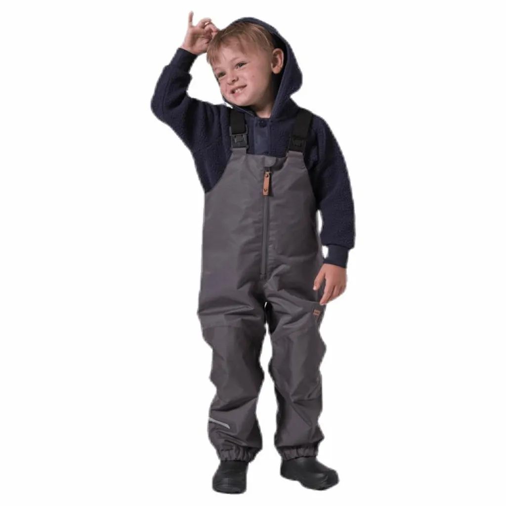 Virvelvind Blåsig Bib Pant Grey Grå Best